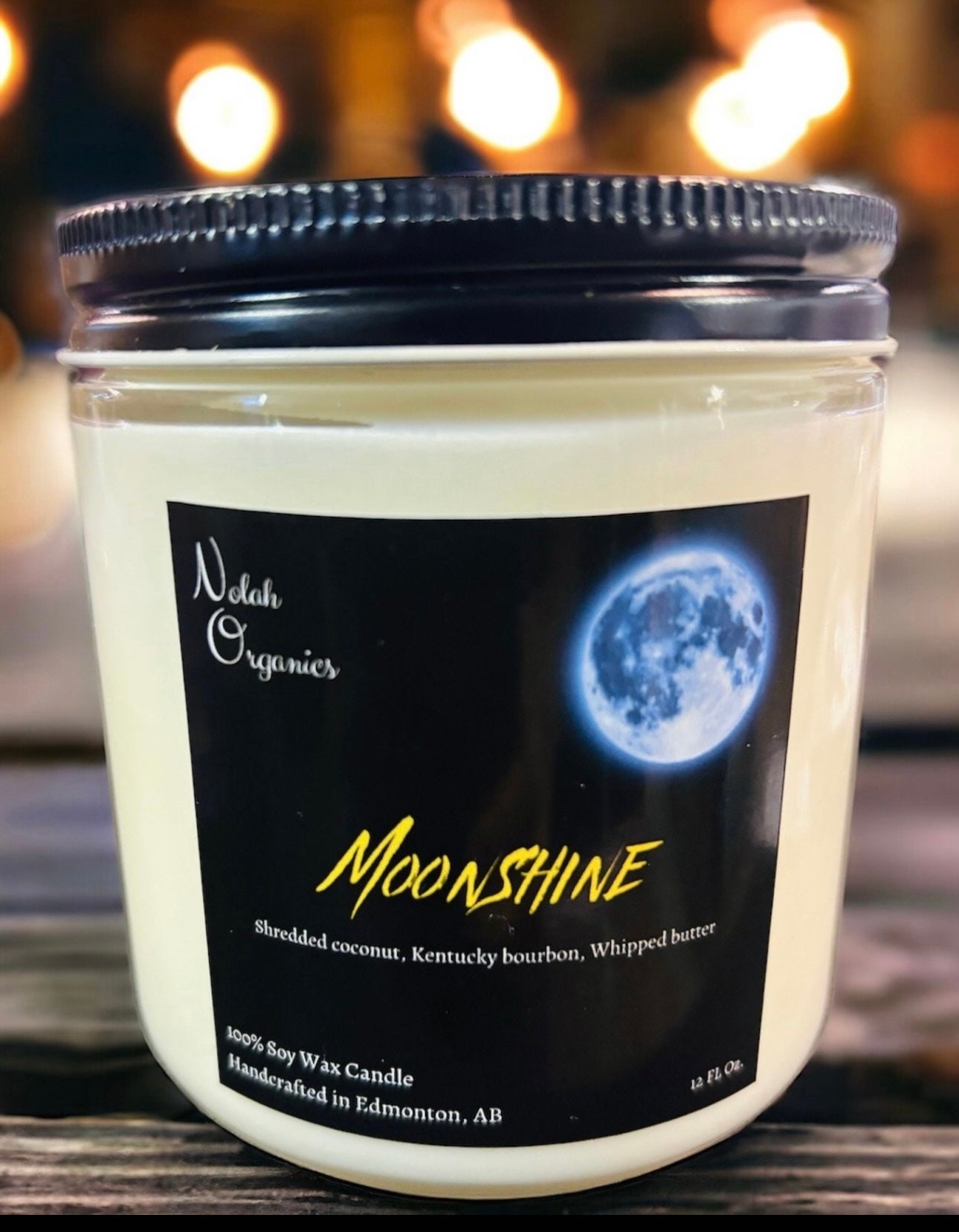 Moonshine Soy Wax Candle - NolahOrganics