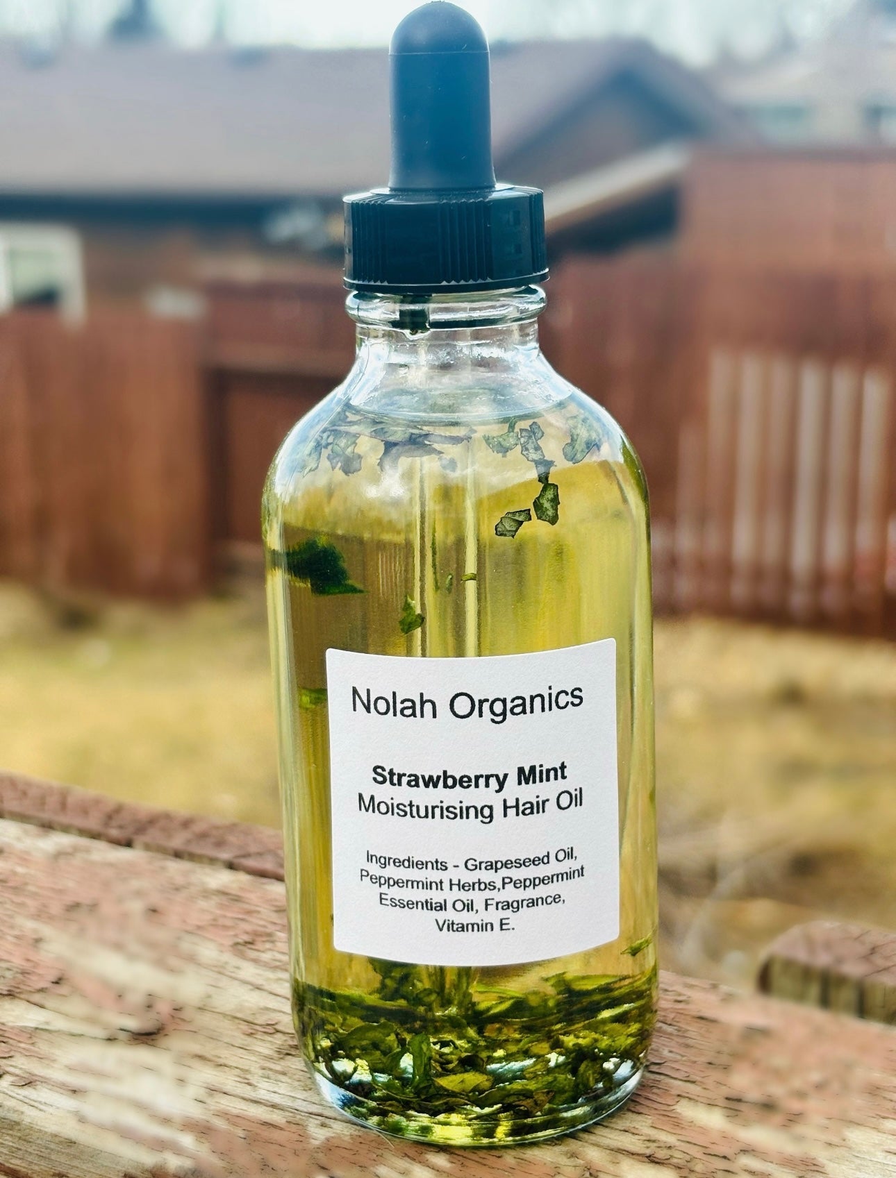 Strawberry Mint Hair Oil - NolahOrganics