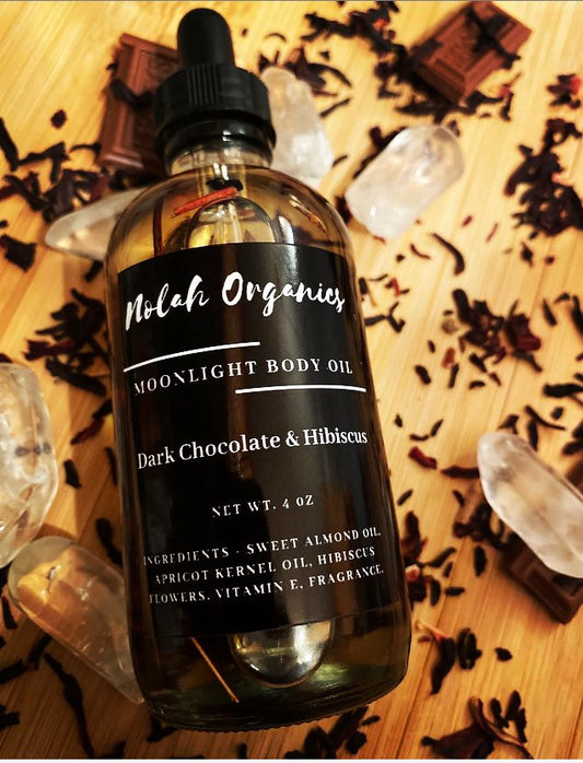 Dark Chocolate and Hibiscus Body Oil